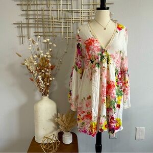 [On The Road] Garett Floral-Print Dress